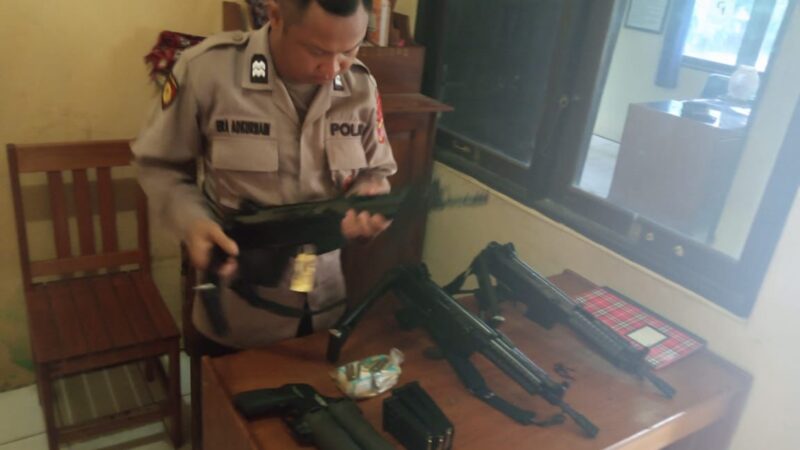Pastikan Peralatan Siap Operasional, Polsek Sabangau Lakukan Pengecekan Inventaris Rutin