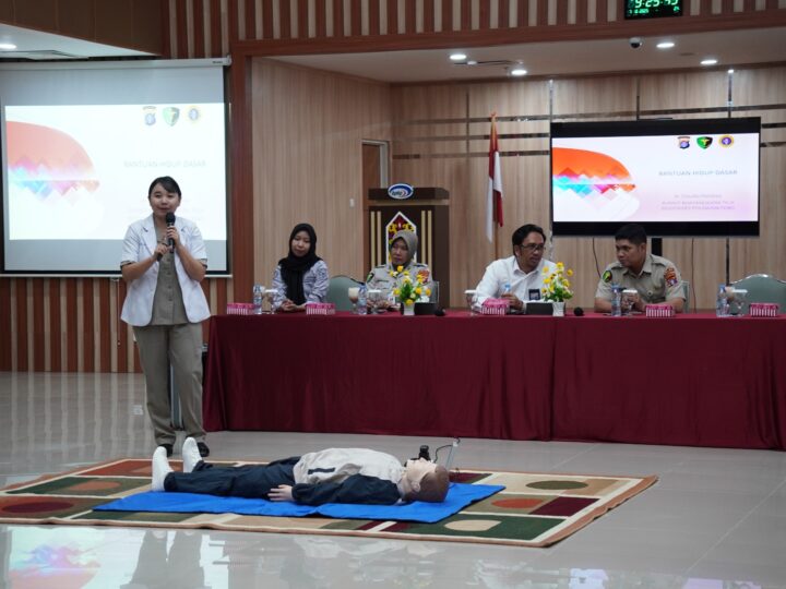 Rumkit Bhayangkara Polda Kalteng Dorong Kesiapsiagaan Pegawai BPKP Kalteng lewat Pelatihan Pertolongan Pertama
