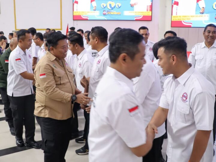 Dukung Cabor Voli, Kapolresta Palangka Raya Hadiri Pelantikan Pengurus PBVSI Provinsi Kalteng