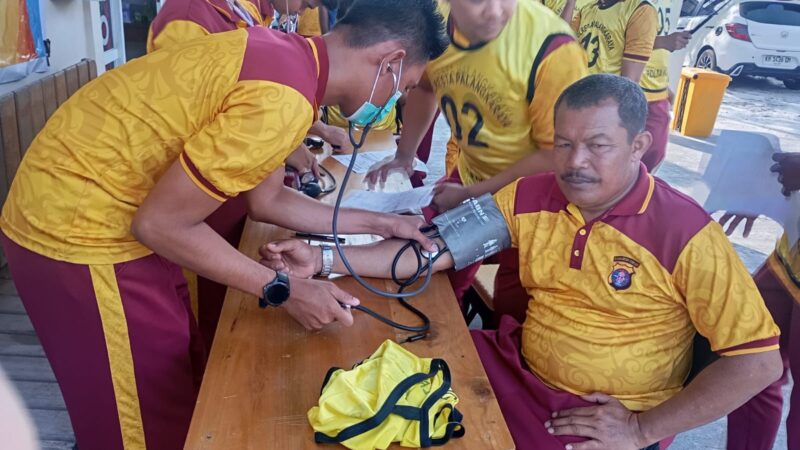 Sidokkes Polresta Palangka Raya Laksanakan Keslap pada Tes Kesjas Semester II Tahun 2025