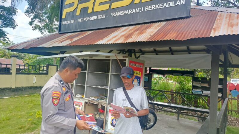 Polsek Rakumpit Adakan Program Bajaka Presisi, Dorong Minat Baca Anak dan Remaja di Wilayah Binaan