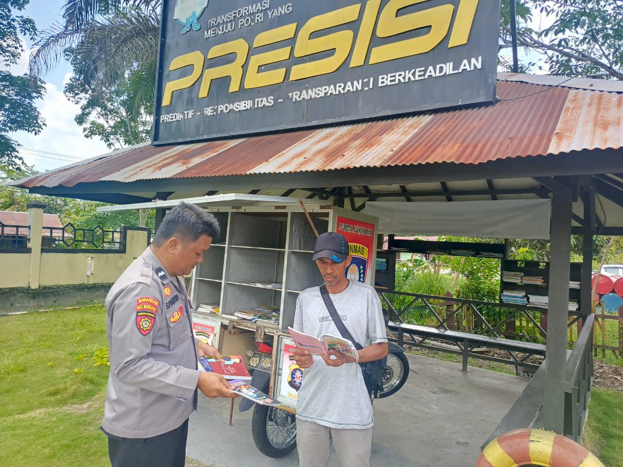 Polsek Rakumpit Adakan Program Bajaka Presisi, Dorong Minat Baca Anak dan Remaja di Wilayah Binaan