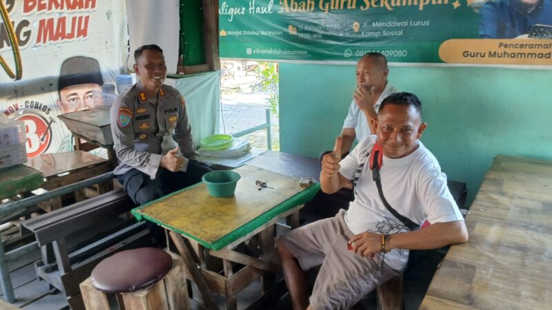 Cegah Kriminalitas, Ditbinmas Polda Kalteng Sambangi Pasar Kahayan Palangka Raya Imbau Masyarakat Jaga Keamanan Dan Ketertiban