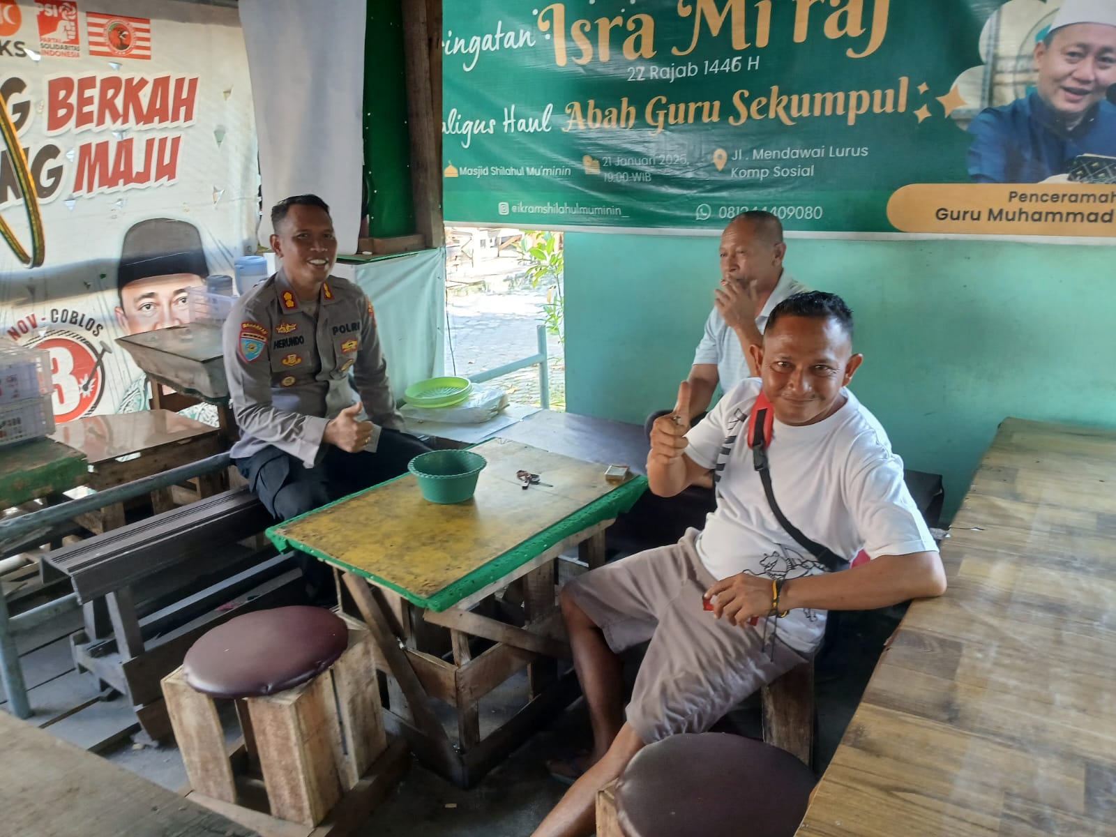 Cegah Kriminalitas, Ditbinmas Polda Kalteng Sambangi Pasar Kahayan Palangka Raya Imbau Masyarakat Jaga Keamanan Dan Ketertiban
