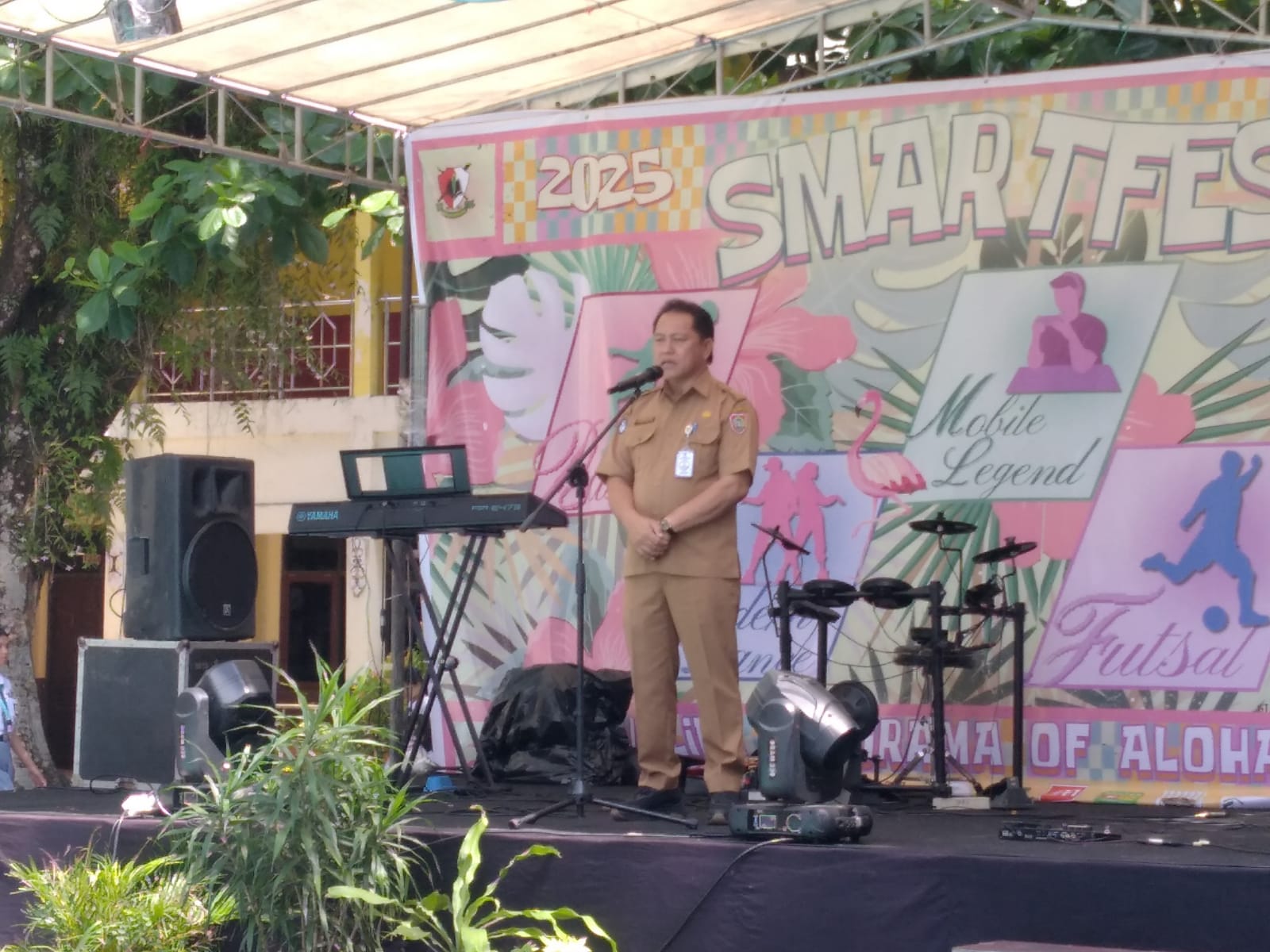 Smart Fest Dan Festival Di SMAN-2 Kota Palangka Raya Resmi Dibuka