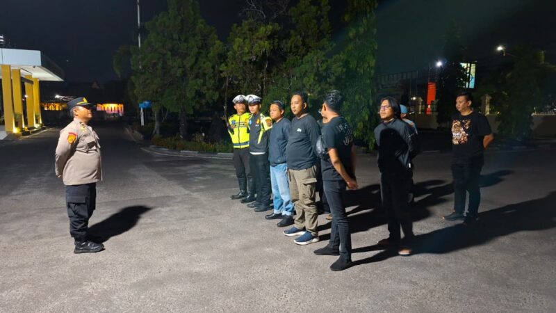 Anggota Polresta Palangka Raya Ikuti Apel Kesiapan Jelang Patroli