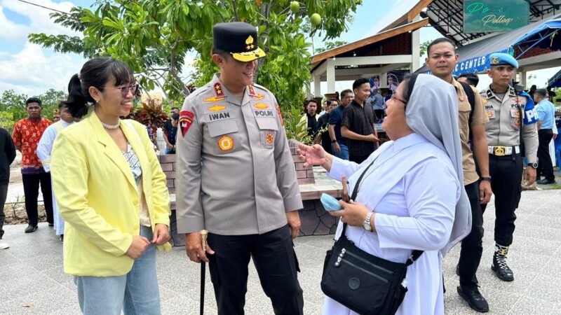 Kapolda Kalteng Hadiri Peresmian Jalan Salib Catholic Center Palangka Raya, Ajak Perkuat dan Jaga Toleransi Beragama