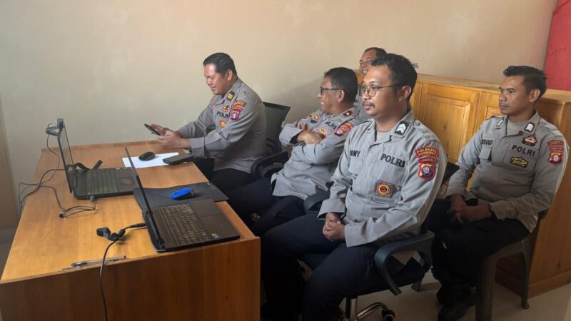 Bagian Logistik Polresta Palangka Raya Ikuti Sosialisasi Aplikasi SILOG Polri