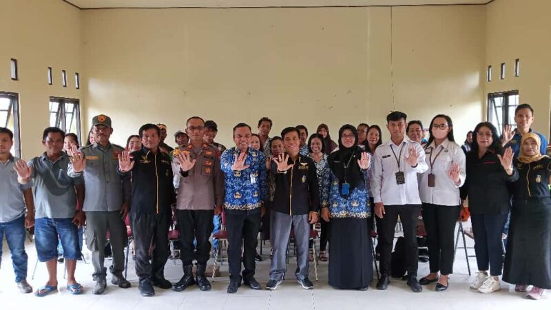 Polsek Rakumpit Dukung Sosialisasi Bahaya Narkoba Bersama DPC Granat dan BNN Kota Palangka Raya