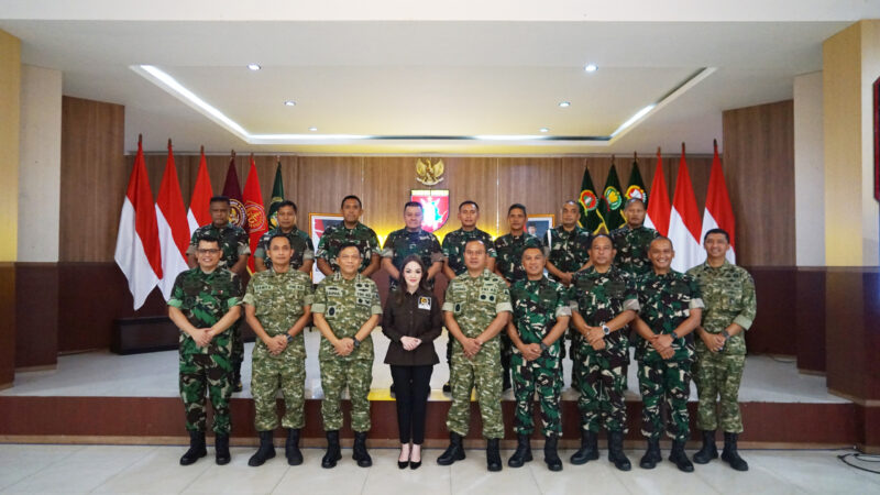 Kodam XXII/TB Terima Audensi Anggota Komisi I DPR RI