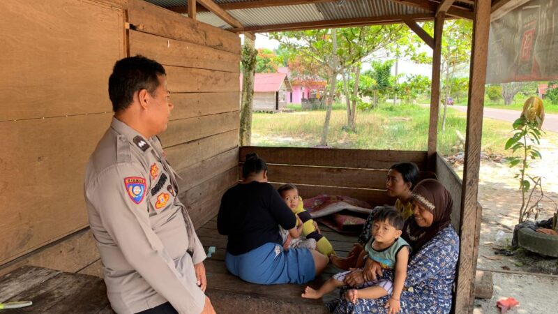 Polsek Rakumpit Edukasikan Nomor Layanan 110 di Tengah Masyarakat