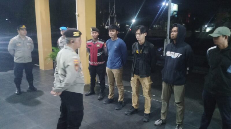 Kasatpamobvit Polresta Palangka Raya Pimpin Apel Persiapan Patroli Harkamtibmas