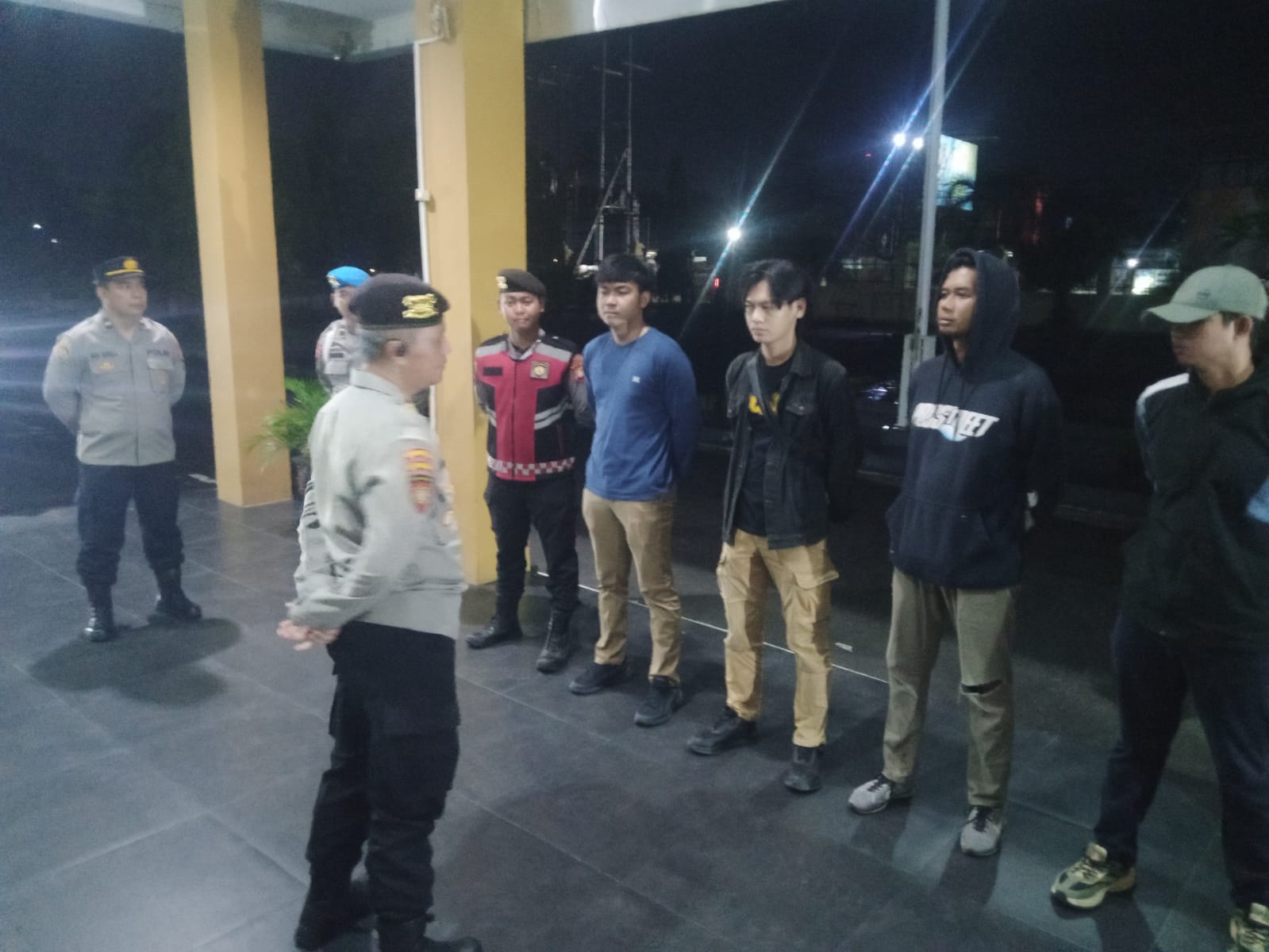 Kasatpamobvit Polresta Palangka Raya Pimpin Apel Persiapan Patroli Harkamtibmas