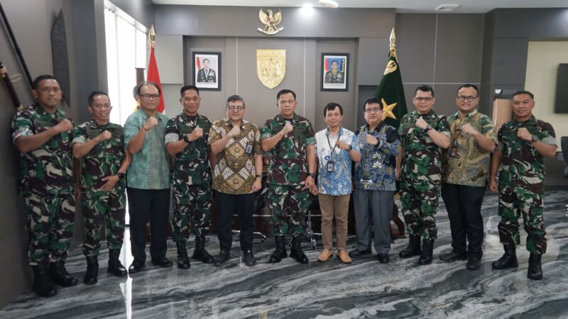 Pangdam XXII/Tambun Bungai Terima Audiensi Kepala BPK Perwakilan Provinsi Kalimantan Tengah.