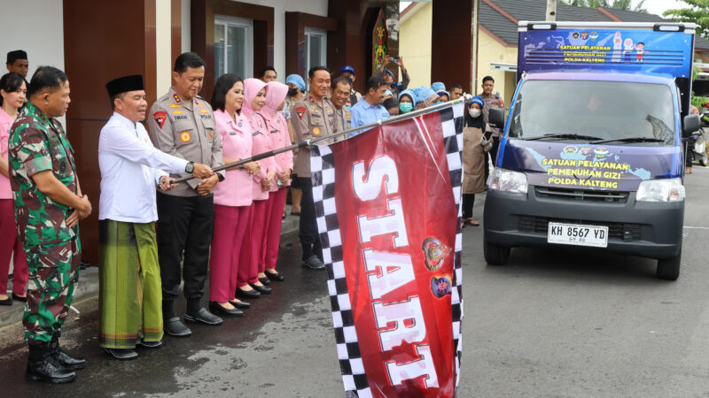 Perdana, SPPG Kemala 1 Presisi Polda Kalteng Distribusikan 1000 Paket MBG Untuk Pelajar di SMPN 2 Palangka Raya