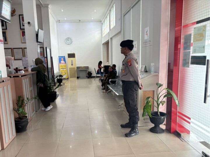 Masifkan Patroli, Satpamobvit Polresta Palangka Raya Jaga Kondusifitas di Area Bank