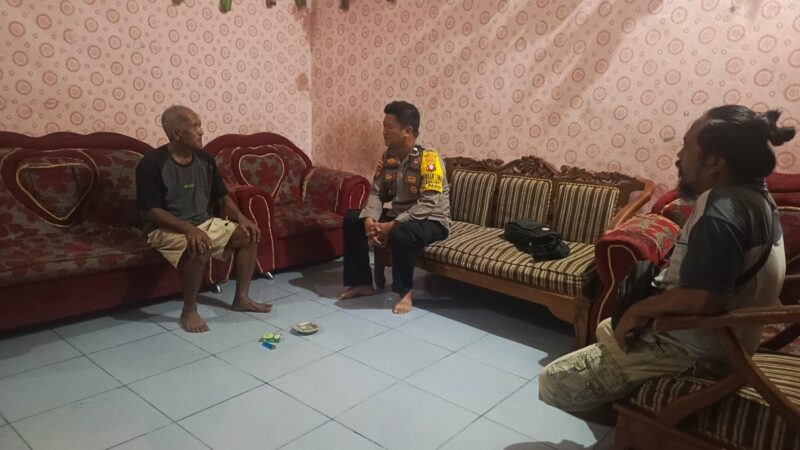 Polsek Rakumpit Gencarkan Patroli Sambang, Wujudkan Kamtibmas Bersama Warga Pager