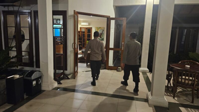 Patroli SPKT  Polsek Bukit Batu Pastikan Keamanan di Area Subud Rungan Sari