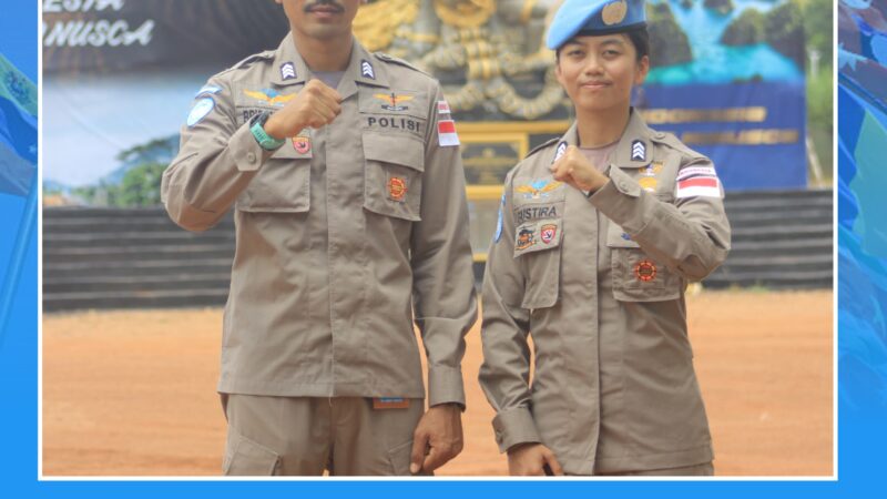 Serving For Peace : Brimob Kalteng Tegakkan Kemanusiaan Di Bumi Afrika