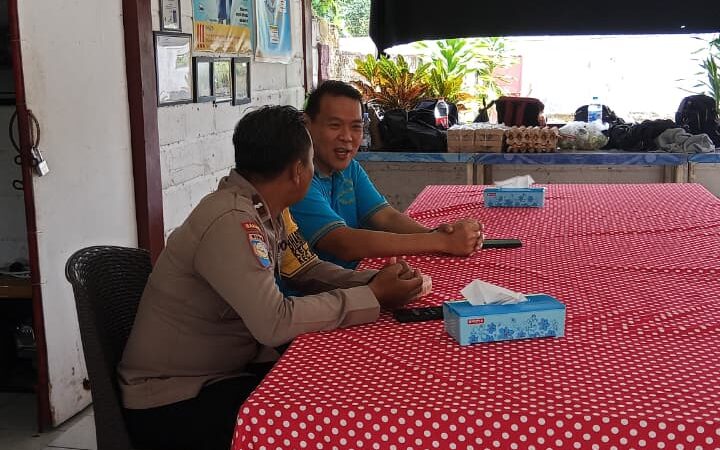 Bhabinkamtibmas Polsek Bukit Batu Sambangi Yayasan Rehabilitasi Kejiwaan di Marang