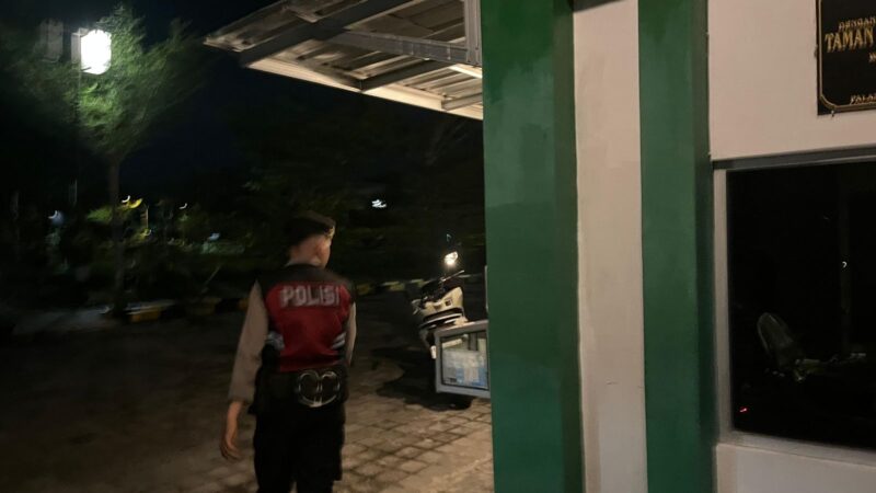 Untuk Kondusifitas, Patmor Satsamapta Polresta Palangka Raya Patroli ke Pemukiman Warga