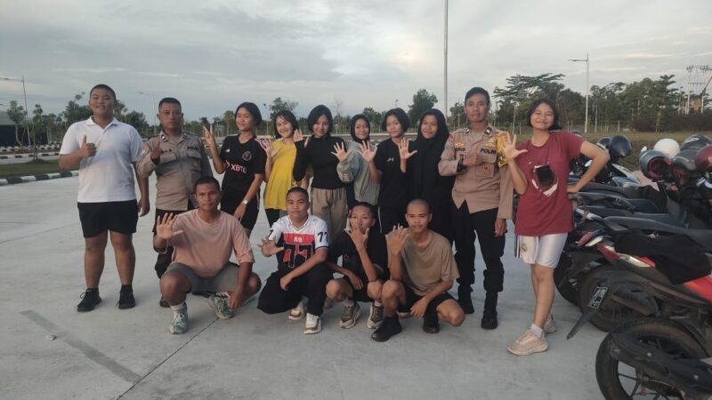 Cegah Gangguan Kamtibmas, Personel Polsubsektor Jekan Raya Laksanakan Patroli Dialogis