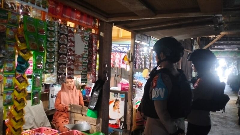 Ciptakan Rasa Aman, Unit PPRC dan Personel Polwan Ditsamapta Polda Kalteng Laksanakan Patroli Harkamtibmas