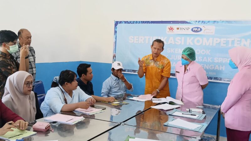 Tingkatkan Tata Kelola SOP MBG, Polda Kalteng Gelar Sertifikasi Kompetensi Bagi 18 Juru Masak SPPG