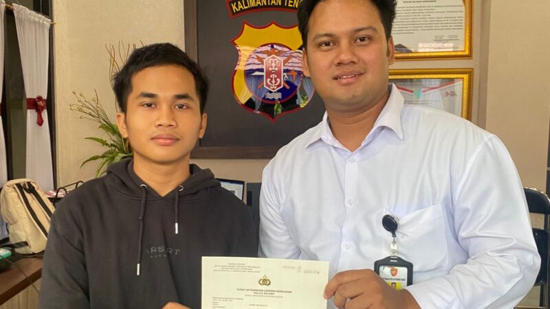 Warga Apresiasi Pelayanan SKCK Online Polda Kalteng yang Ramah dan Cepat