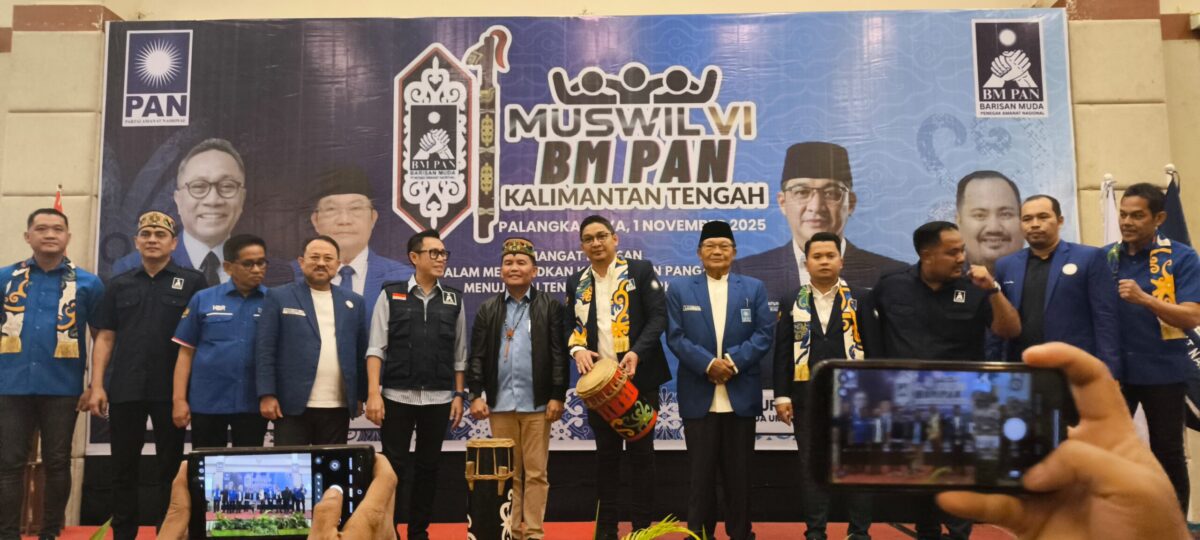 Muswil VI BM PAN Kalteng Jadi Momentum Gerak Muda untuk Kedaulatan Pangan