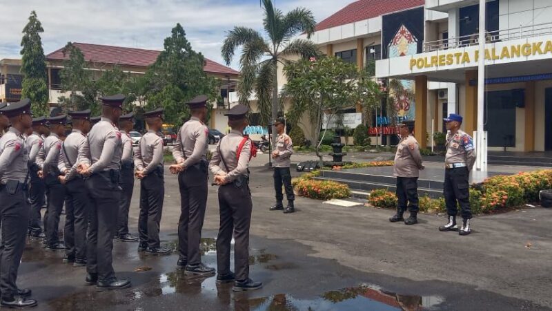 Polresta Palangka Raya Terima 24 Siswa Latja Diktuk Bintara Polri TA 2025 dari SPN Polda Kalteng
