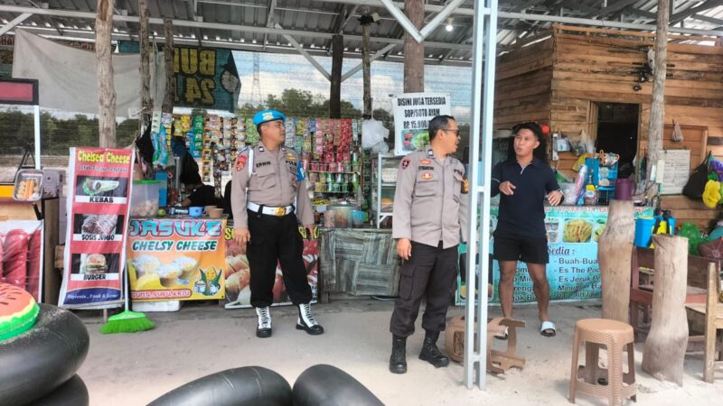 Polsek Bukit Batu ke Area Wisata Rawan Bahalap, Wujudkan Rasa Aman di Tengah Aktivitas Masyarakat