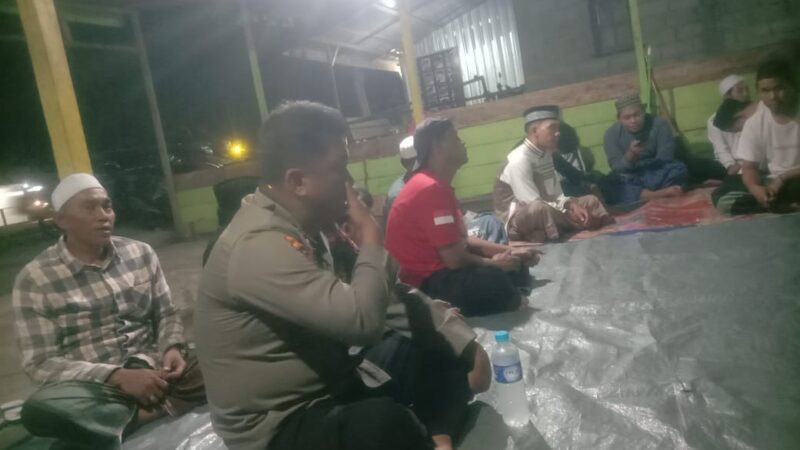 Lebih Dekat dengan Warga, Polsek Rakumpit Hadiri Acara Syukuran Keluarga di Pager