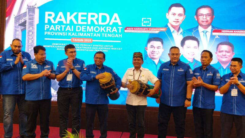 Demokrat Kalteng Mantapkan Langkah Politik, Sekjen Herman: Konsolidasi Bukan Pertarungan, Tapi Penguatan Internal