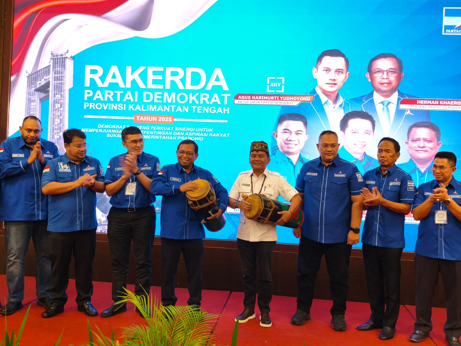 Demokrat Kalteng Mantapkan Langkah Politik, Sekjen Herman: Konsolidasi Bukan Pertarungan, Tapi Penguatan Internal