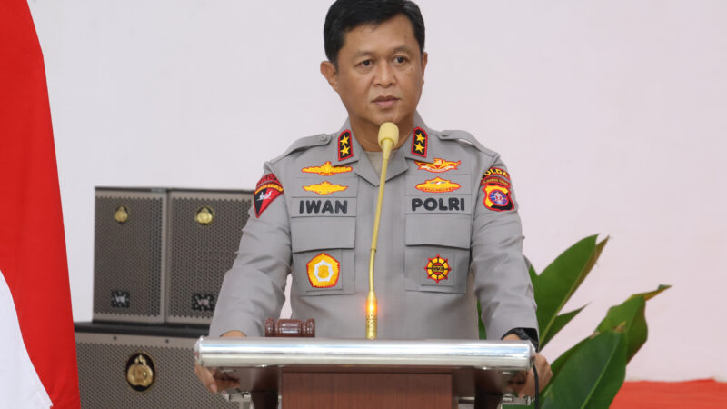 Pimpin Anev Kamtibmas Triwulan III Tahun 2025, Ini Penekanan Kapolda Kalteng