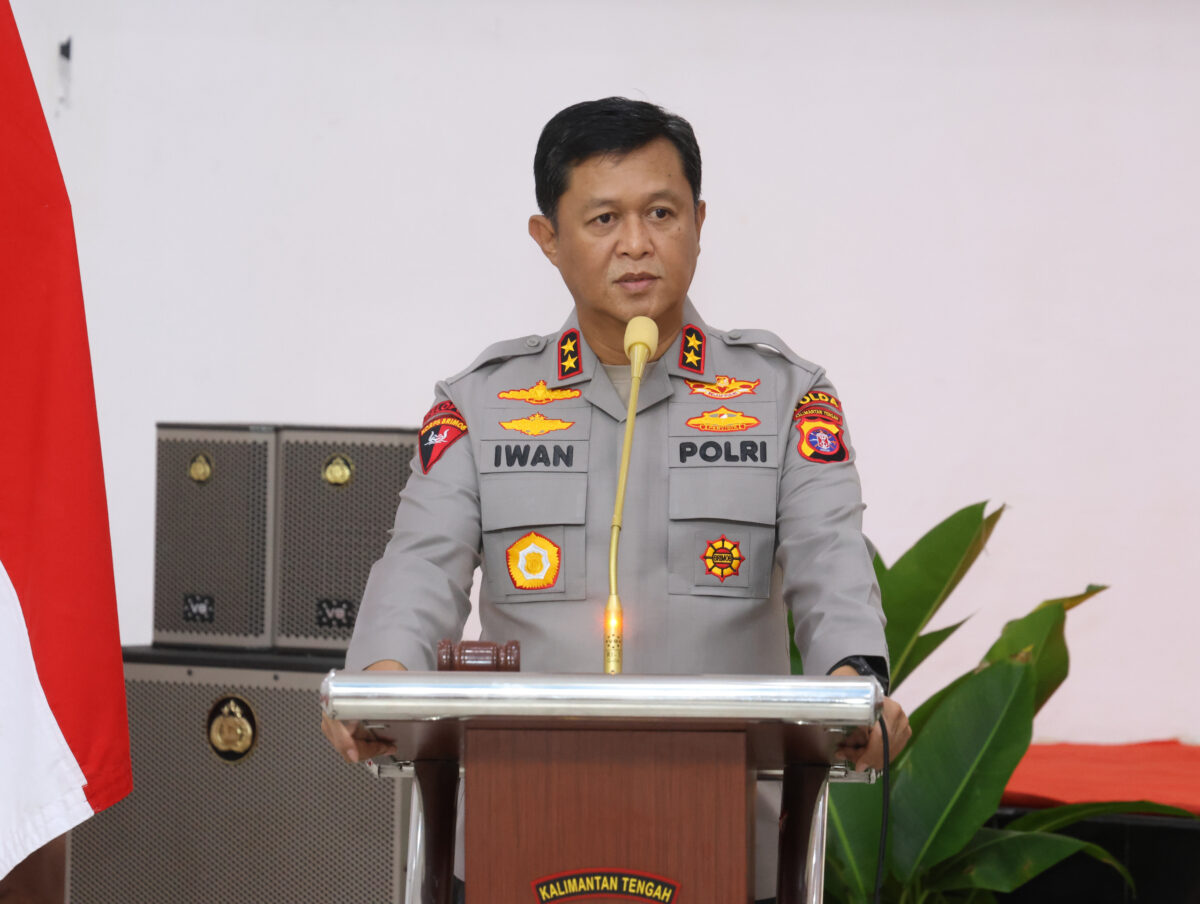 Pimpin Anev Kamtibmas Triwulan III Tahun 2025, Ini Penekanan Kapolda Kalteng