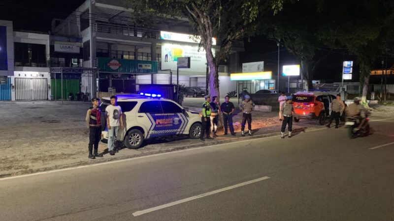 Cegah Balapan Liar, Polresta Palangka Raya Gelar terus Patroli Harkamtibmas