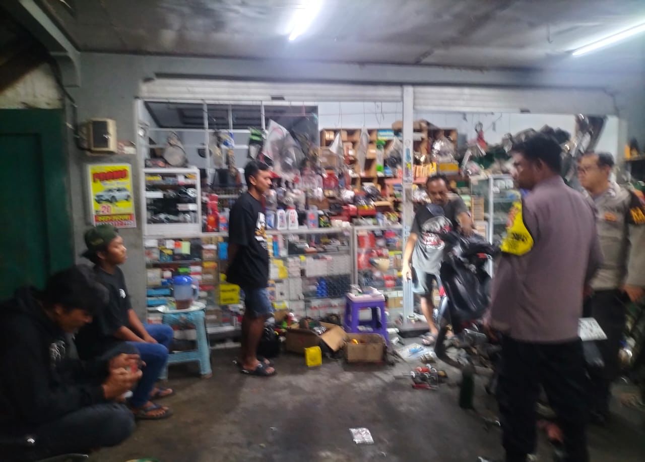 Cegah Gejolak Kamtibmas, Polsek Bukit Batu Sosialisasi Larangan Knalpot Brong