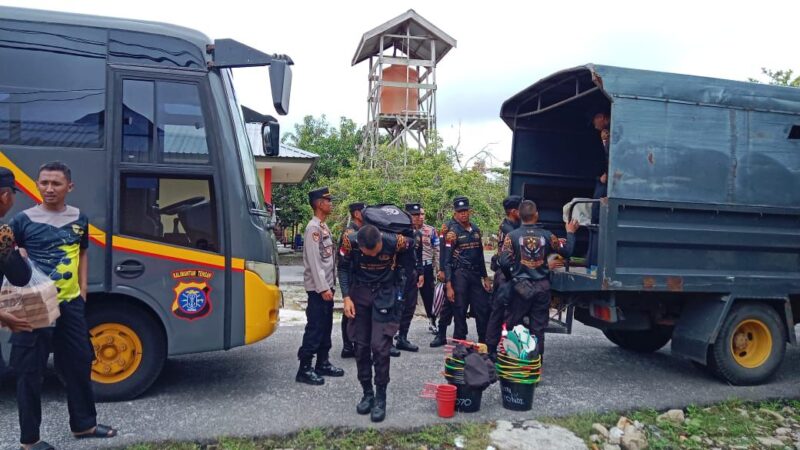 Tunjang Pembinaan SDM, Polresta Palangka Raya Serahkan Siswa Latja ke SPN Polda Kalteng