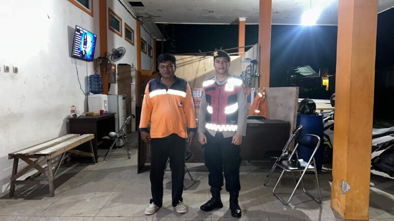 Pertahankan Keamanan, Satsamapta Polresta Palangka Raya Datangi Sejumlah Obvit