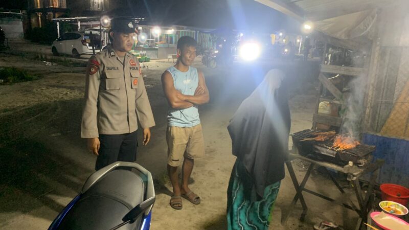 Hampiri Warga, Polsek Rakumpit Ajak Mereka Terus Jaga Kamtibmas