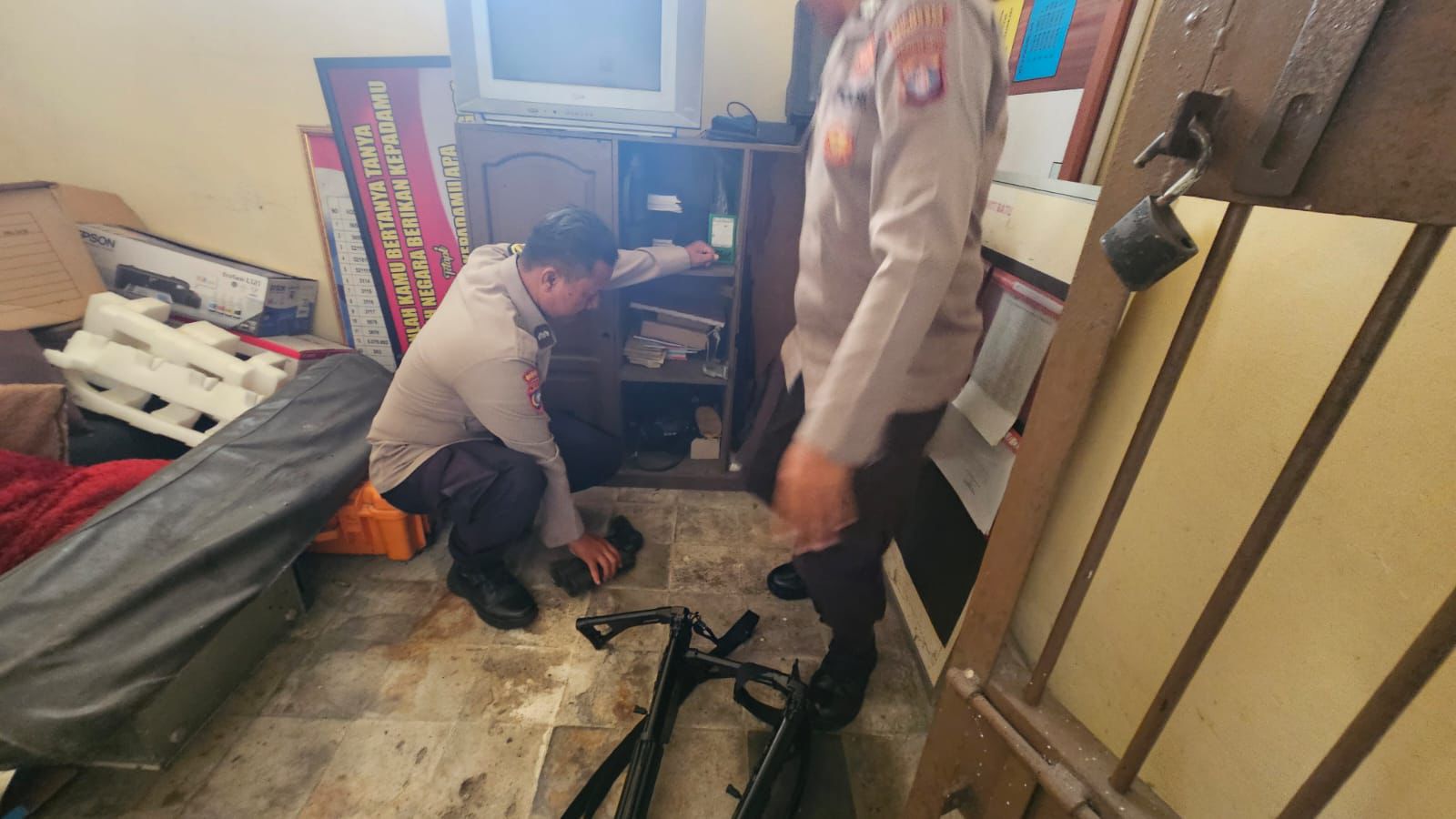 Dukung Kesiapan Tugasnya, Polsek Bukit Batu Cek Inventaris Rutin