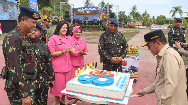 Tari Kolosal hingga Aksi Lapangan Warnai Syukuran HUT Brimob ke-80 di Polda Kalteng