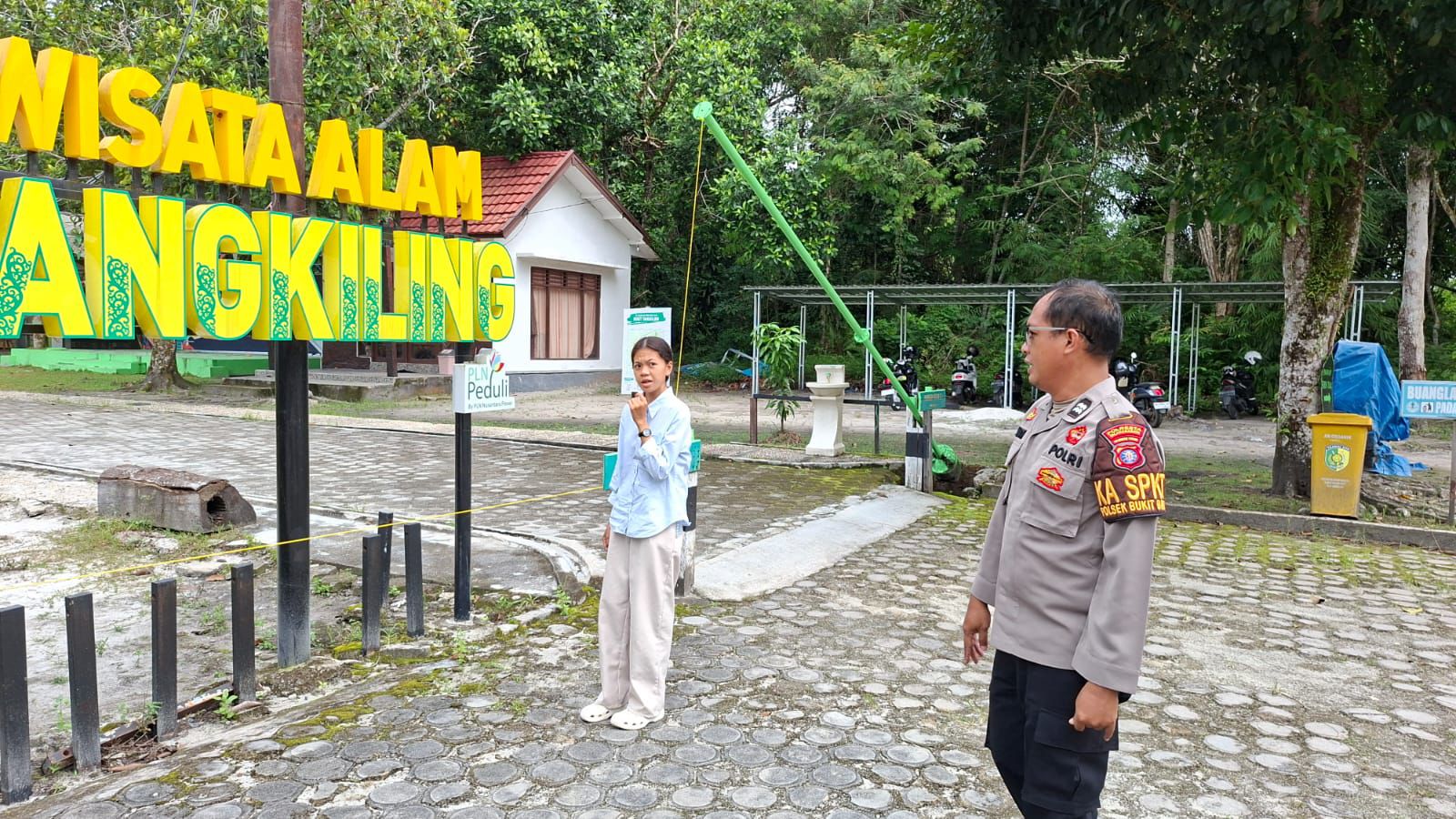 Polsek Bukit Batu Intensifkan Pengamanan dan Pengawasan di Kawasan Wisata TWA Bukit Tangkiling