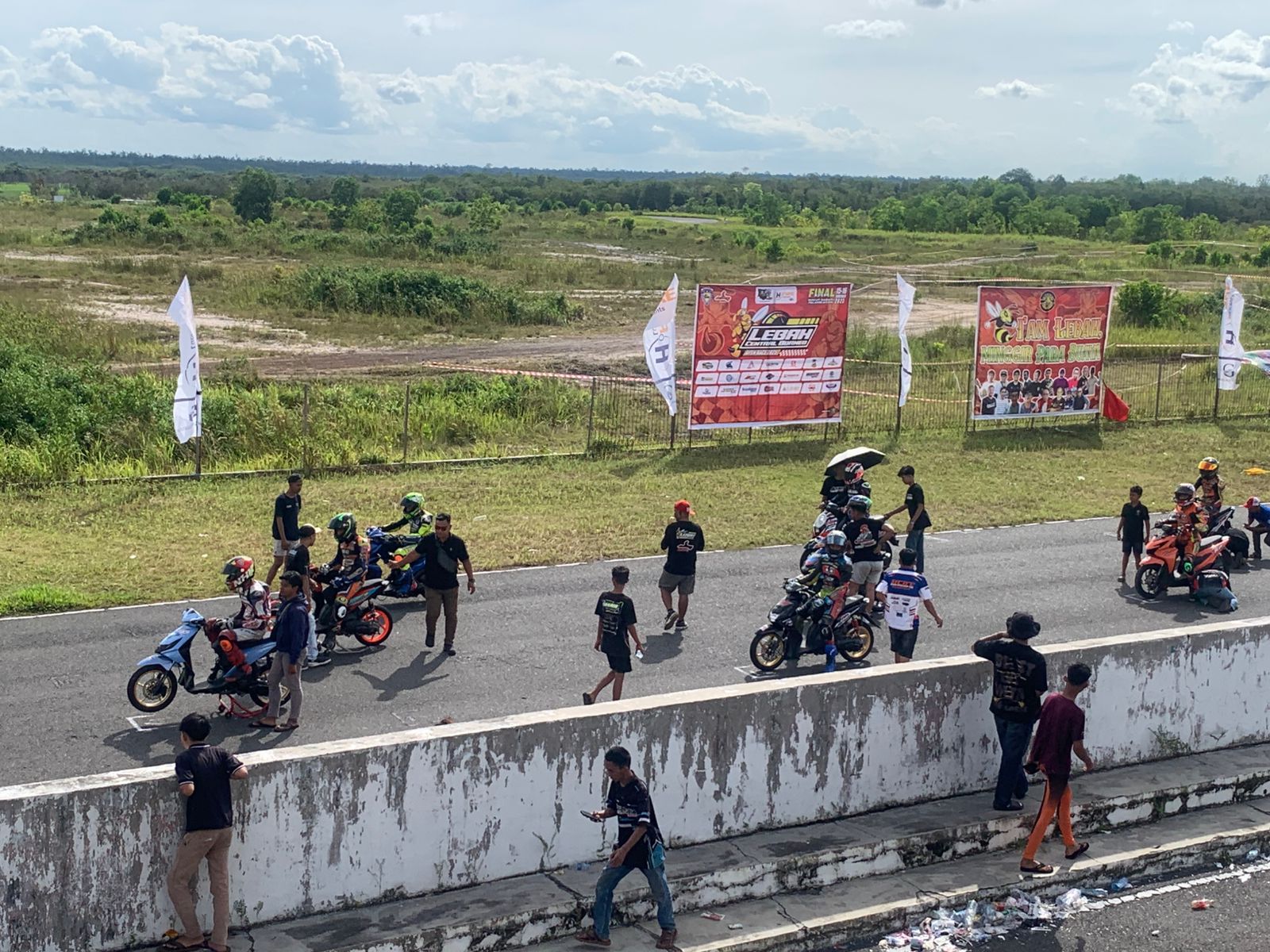 Polresta Palangka Raya Gelar Apel Kesiapan Pengamanan Kejuaraan Balap Motor Lebah Central Borneo Open Race Seri III