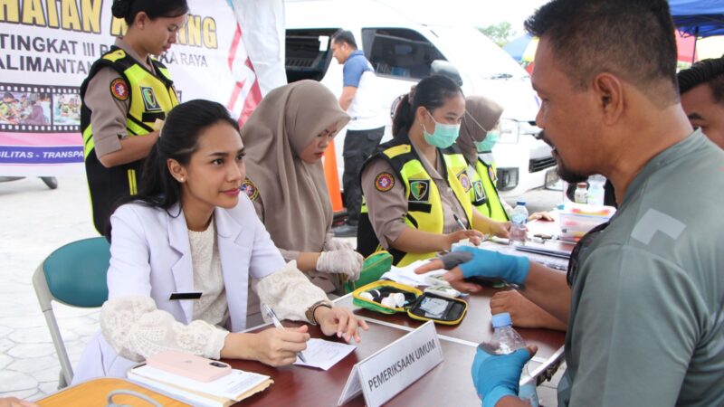 Hadirkan Layanan Kesehatan di Car Free Day, Rumkit Bhayangkara Ajak Masyarakat Memperhatikan Kesehatan