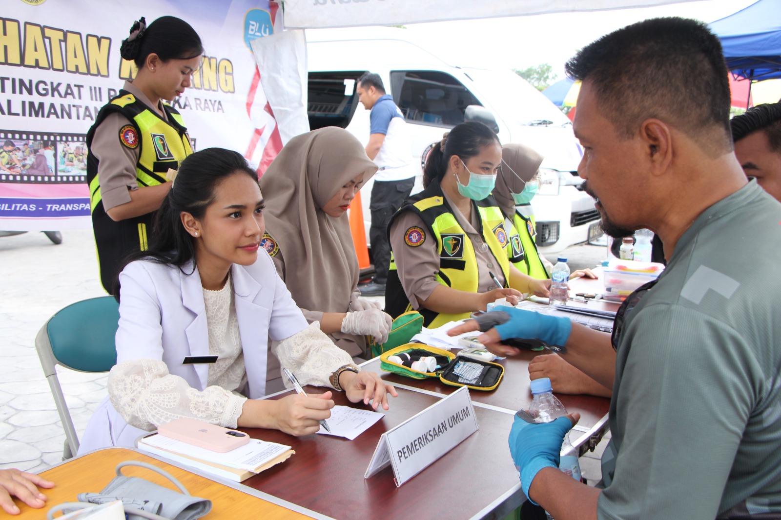 Hadirkan Layanan Kesehatan di Car Free Day, Rumkit Bhayangkara Ajak Masyarakat Memperhatikan Kesehatan