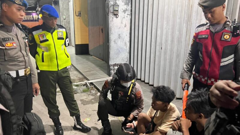 Ciptakan Kondisi Aman dan Tertib, Ditsamapta Polda Kalteng Gelar Patroli Perintis Presisi Dalam Rangka KRYD di Kota Palangkaraya