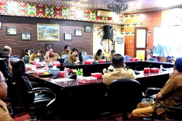 Bupati Mura Ikuti Peluncuran Koperasi Merah Putih Secara Virtual